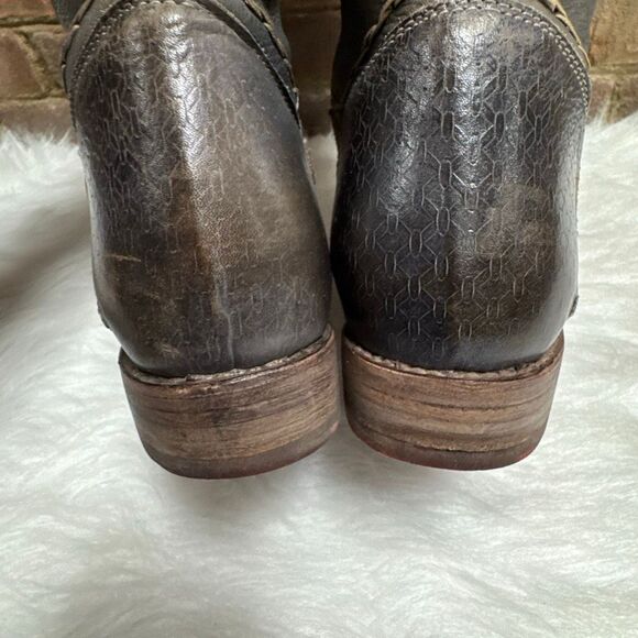 BEDSTU Manchester Womens Taupe Rustic Mason Riding Boot 10 - Picture 6 of 11